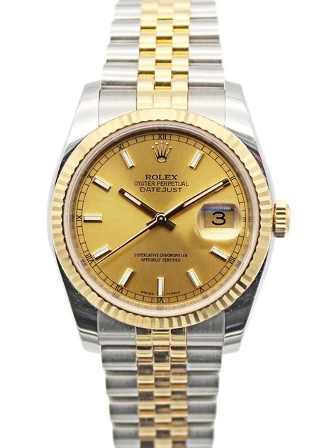 rolex datejust two tone 36mm used|Rolex Datejust 36 most expensive.